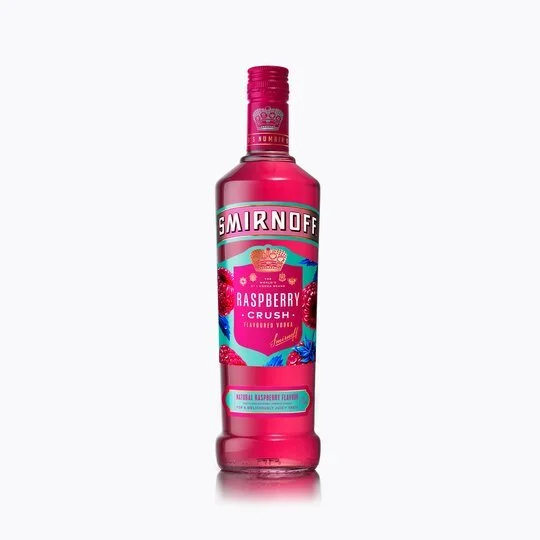 Smirnoff Raspberry Crush Flavoured Vodka 70Cl