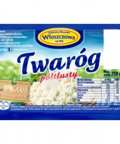 Alternative view of Włoszczowa Twaróg półtłusty 250 g