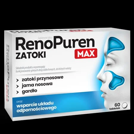 RENOPUREN ZATOKI MAX 60TAB - Image 2