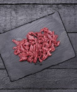 Alternative view of Beef Strips