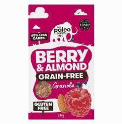 The Paleo Foods Co Paleo Berry Granola – 340g