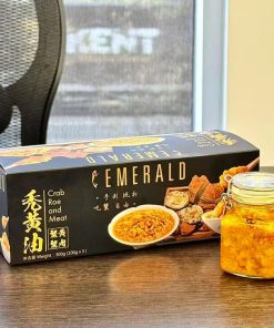 Alternative view of Emerald Hairy Crab Roe & Meat Paste – 3 Packs, 300g (Frozen) – Crab Roe Sauce