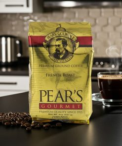 Pears Ground Coffee French Roast 8oz – 6/case