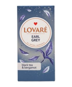 Tea, Black, Bergamot “Earl Grey”, Lovare 48g (24 tea bags)