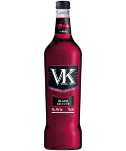 Alternative view of VK BLACK CHERRY PREMIXED COCKTAIL VODKA DRINK, 70 CL