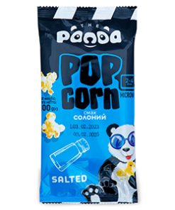 Alternative view of Microwave Popcorn, Salty Flavour, The Panda 100g