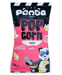 Alternative view of Popcorn With Bacon Flavour, The Panda 70g