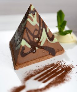 Alternative view of Chantilly Individual Chocolate & Mint Fondant Pyramid