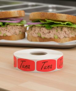 Tuna Deli Label Stickers- 1000/roll