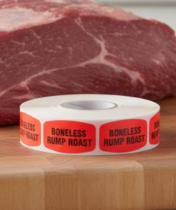 Boneless Rump Roast Label Butcher Sticker – 1000/roll