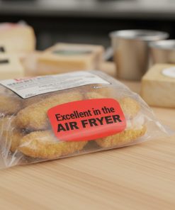 Alternative view of Excellent in the Air Fryer Label Stickers – 1000/roll