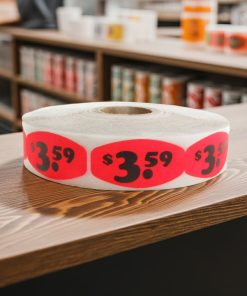 $3.59 Pricing Label Stickers – 1000/roll