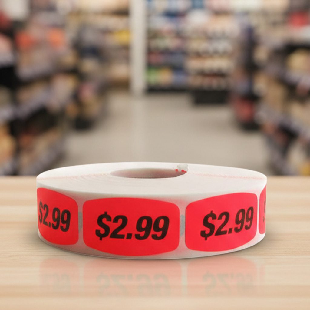 $2.99 Pricing Label Stickers – 1000/roll - Image 2