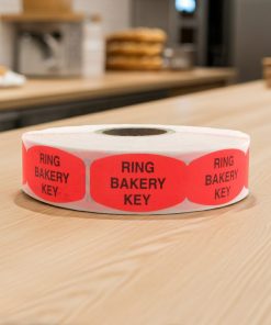 Ring on Bakery Label Stickers – 1000/roll