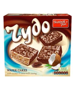 SweetPlus Rydo Cocoa Coated Wafer Cakes with Coconut 180g