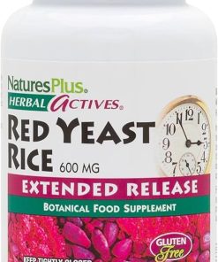 Alternative view of NaturesPlus Herbal Actives Red Yeast Rice Tablets – 30 Tablets