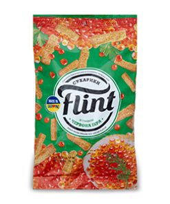 Alternative view of Rye-Wheat Croutons With Red Caviar Flavour, Flint 70g