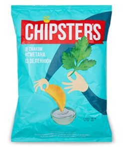Alternative view of Crisps, Sour Cream & Herbs “ChipsterÂ´s”120g