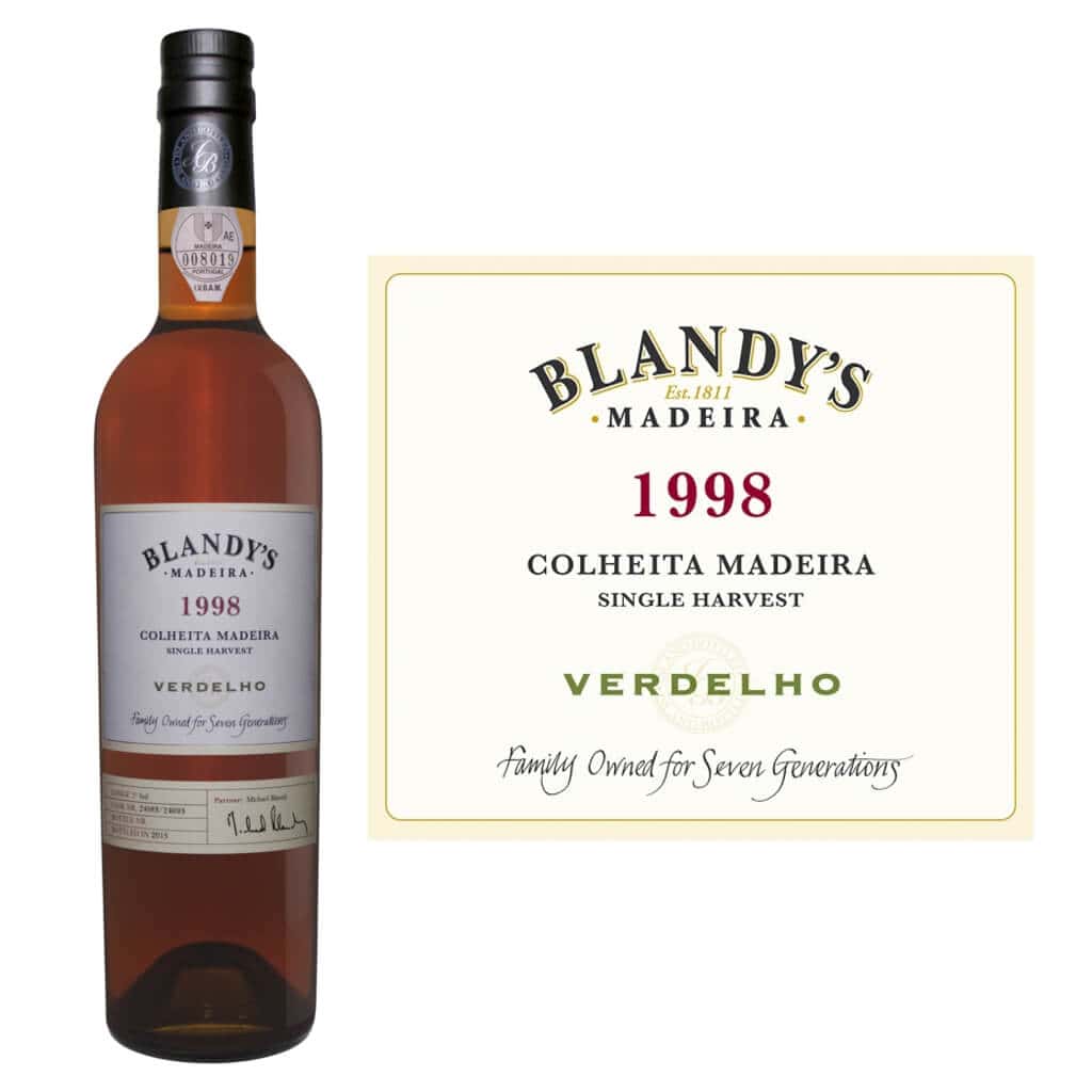 Blandys 1998 Verdelho Colheita Madeira 50cl - Image 3