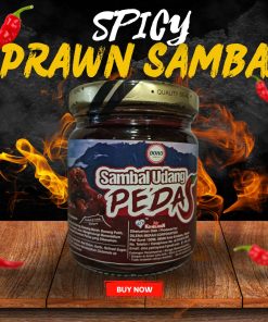 Alternative view of Spicy Sabahan Prawn Sambal (150gm) By Delima Merah