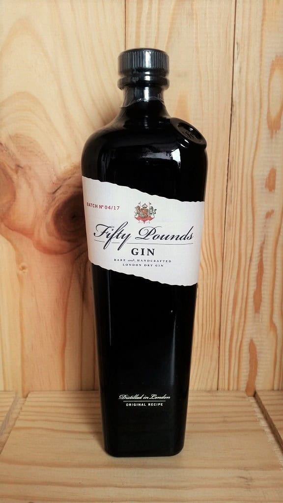 Fifty Pounds Gin, London Dry Gin 43.5% 70cl