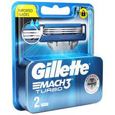 Alternative view of Gillette Mach-3 Turbo 2 Cartridges Each