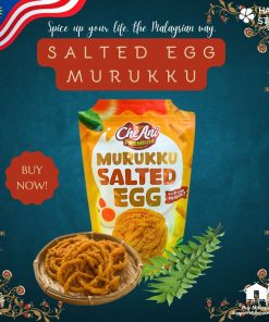 Salted Egg Murukku (150gm) By Che Ani Premium Sdn Bhd