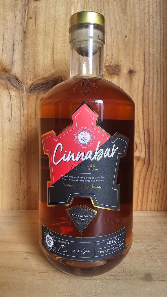 Portsmouth Distillery Cinnabar Spiced Rum 41%