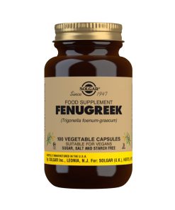 Alternative view of Solgar Fenugreek Vegetable Capsules (100)