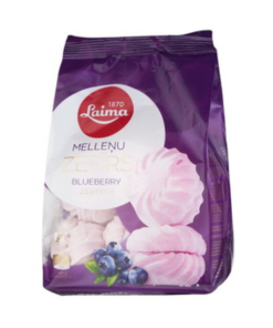 Alternative view of Laima Marshmallow Zefir 
With Blueberry taste, 200g