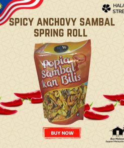 Alternative view of Spicy Anchovy Sambal Spring Roll (150gm) By Waiz Enterprise