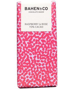 Alternative view of Bahen & Co Chocolate Raspberry & Rose 70%