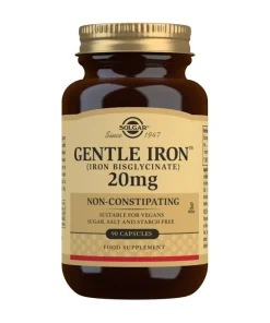 Solgar Gentle Iron 20mg Vegetable 90 Capsules