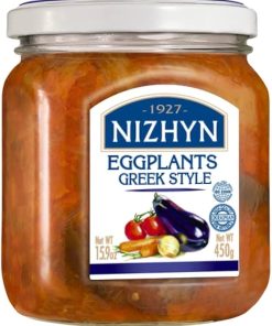 Alternative view of Nizhyn Delicious Eggplants in Greek Style,450 Grams