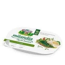 SEREK ŚMIETANKOWY W PLASTRACH MILANDIA OGÓD SMAKÓW Z ZIOŁAMI 150G PIĄTNICA
