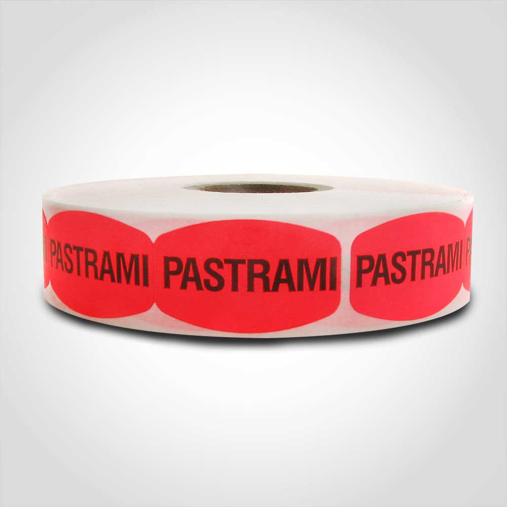 Pastrami Deli Label Stickers – 1000/roll - Image 3