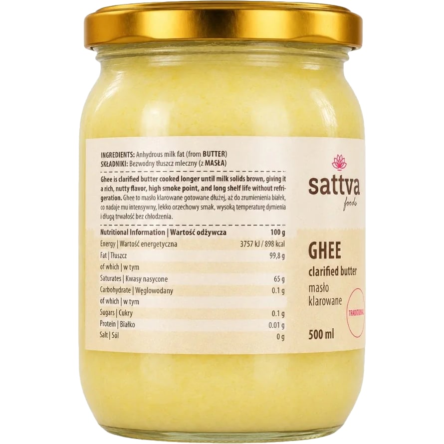 Traditional Clarified Ghee Butter 500 ml - Image 3