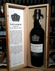 Alternative view of Taylors 1966 Very Old Single Harvest Port Limited Edition
